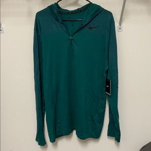 BRAND NEW MENS Nike Dri-fit hooded long sleeve